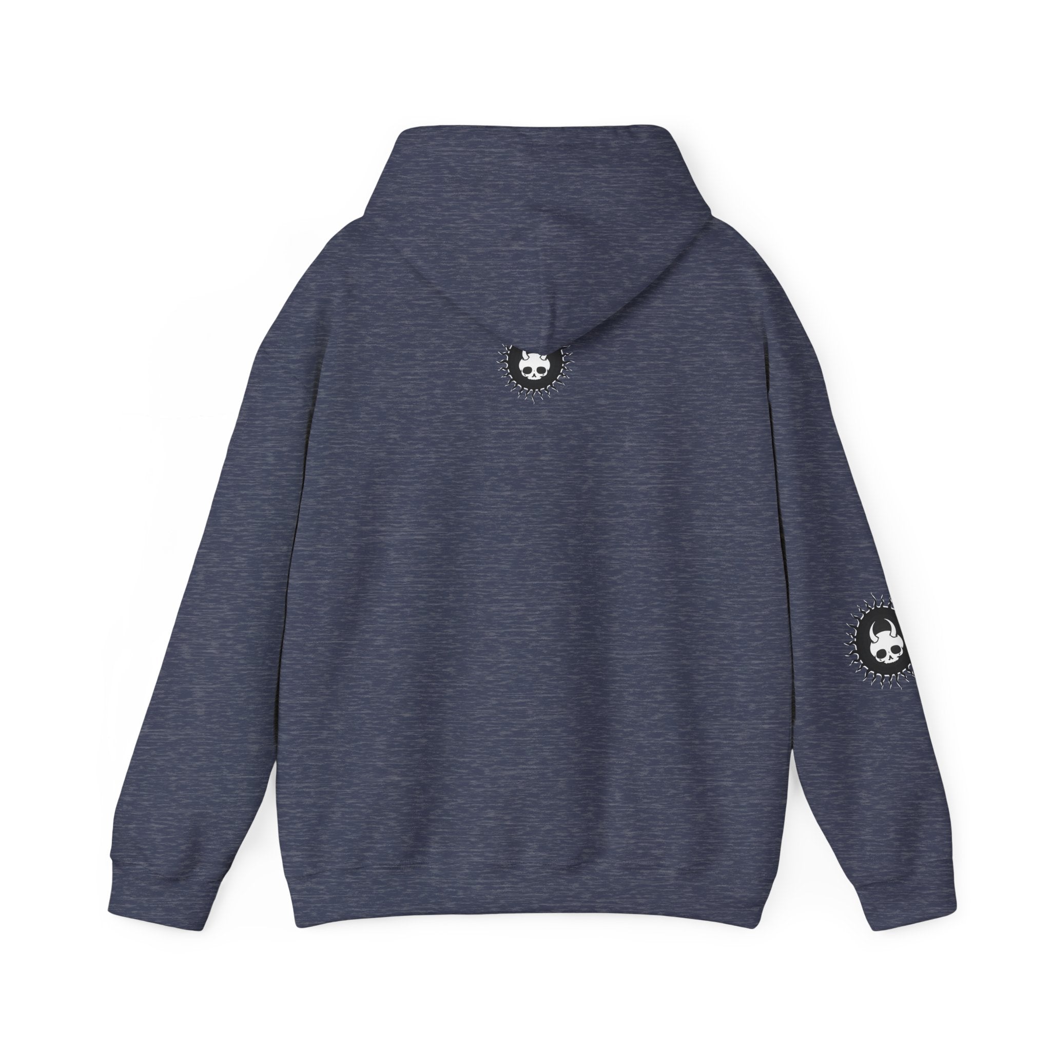 Ride-On - Unisex Heavy Blend™ Hooded Sweatshirt (Front) - Damned Threads